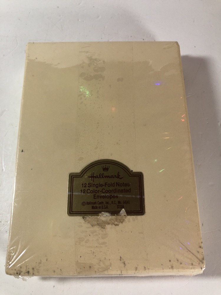 Vintage Hallmark Notes, 12 Double-Fold Notes w/envelopes Pigs NIB