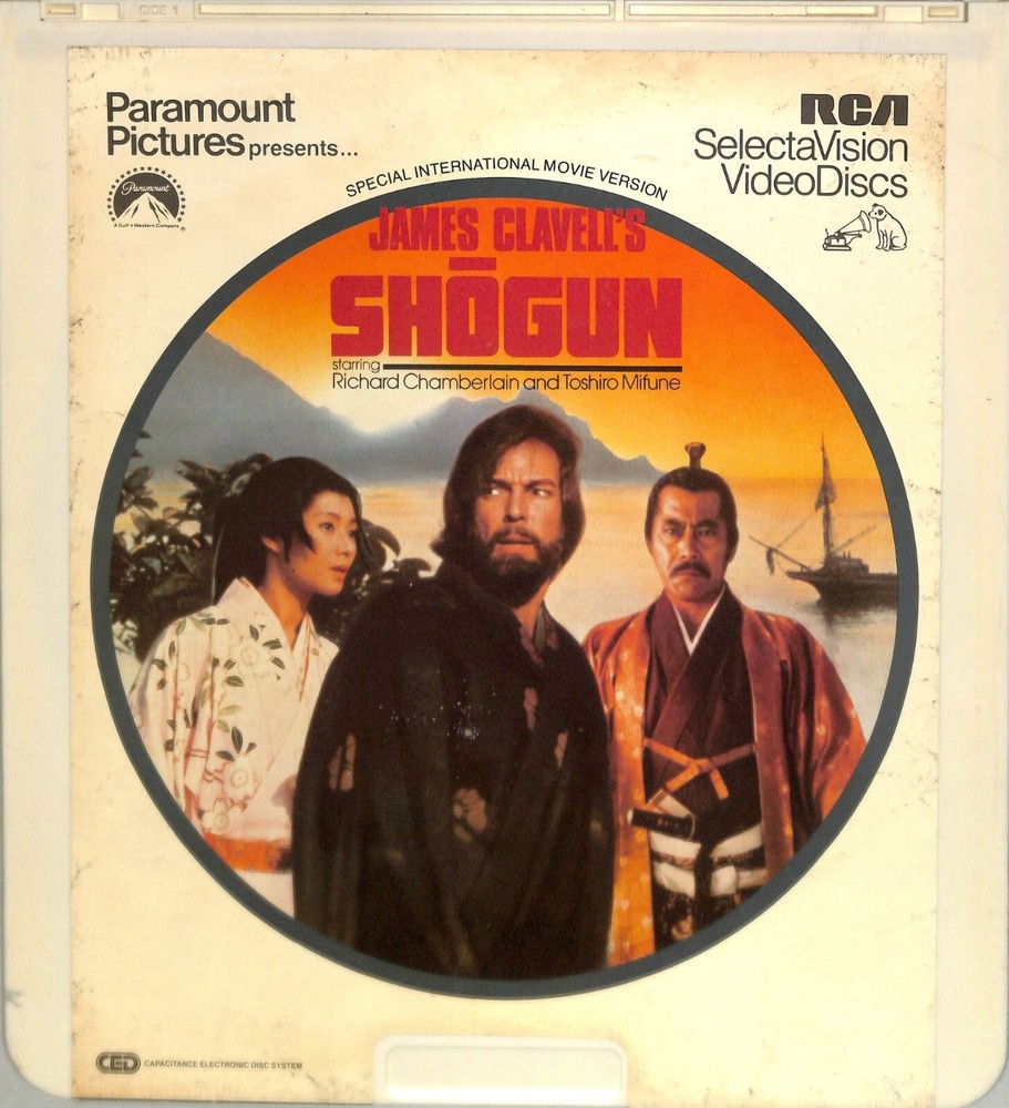 Shogun (1980) Vintage CED Videodisc