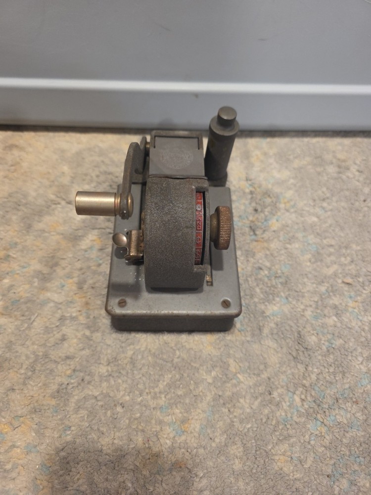 Vintage check writing machine