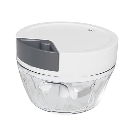 Manual Pull Vegetable Chopper - Small Handheld Food Processor and Veggie