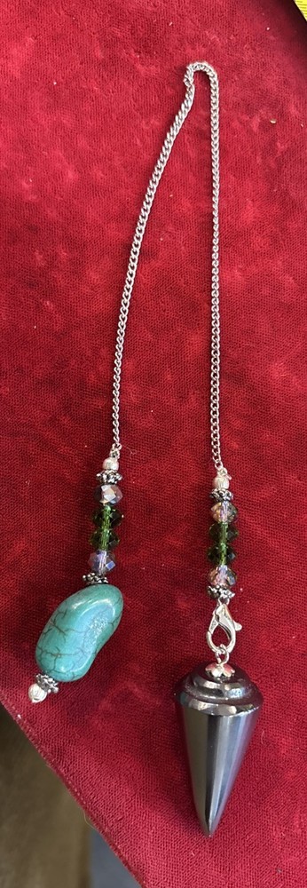 Hematite pendulum with Detachable Chain