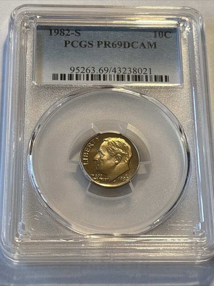 1982-S 5pc Proof Set - PCGS PR69DCAM