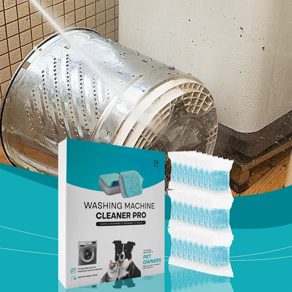 Uproot Clean Washing Machine Cleaner Tablets - 24 Pack