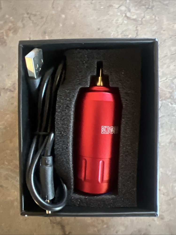 Wormhole Tattoo Pen Color Red