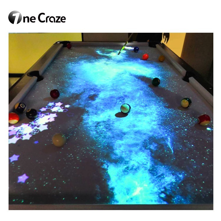 Joy Ipool Ar Pool Table 🎱 Projector Interactive Billiard Game All In One 7-8 Ft