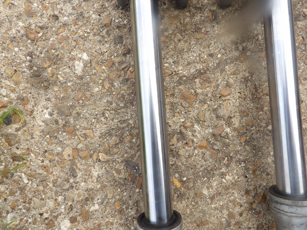 kawasaki kmx forks & yoke