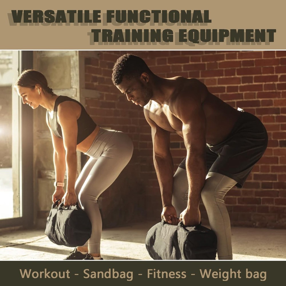 Adjustable Workout Sandbag for Weight Training, Cross Training, Strength Fit