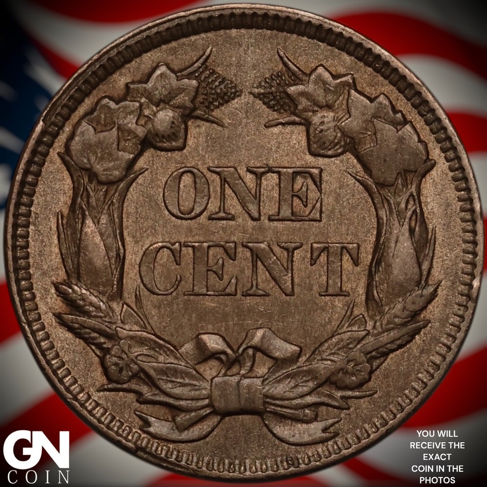 1857 Flying Eagle Cent Penny A2701