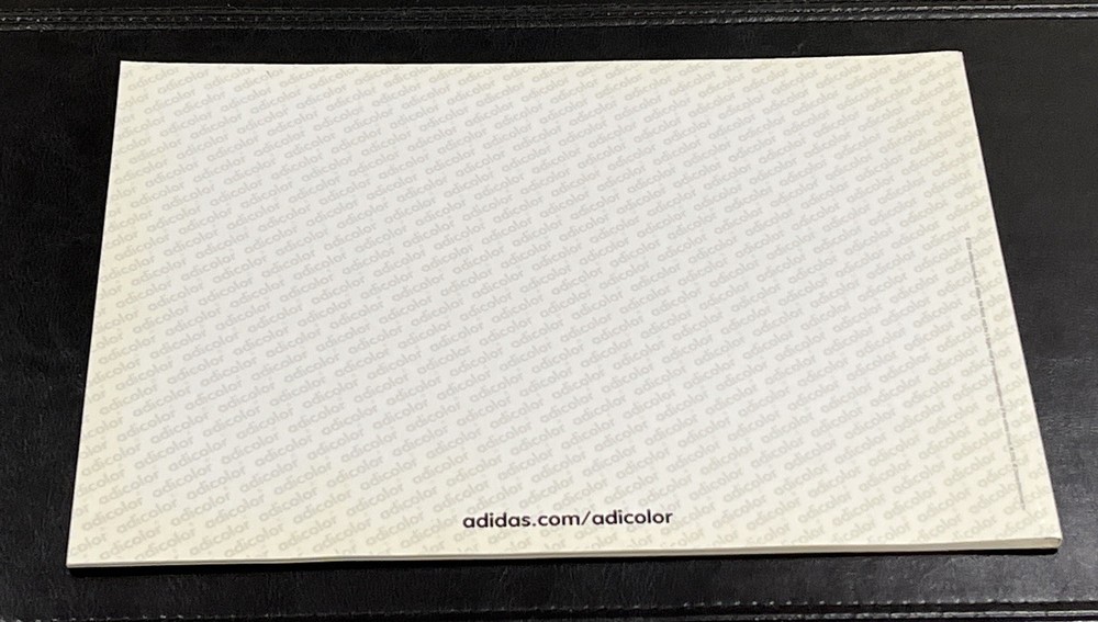 Adidas Adicolor Prep Book 2006 Coloring Design Book