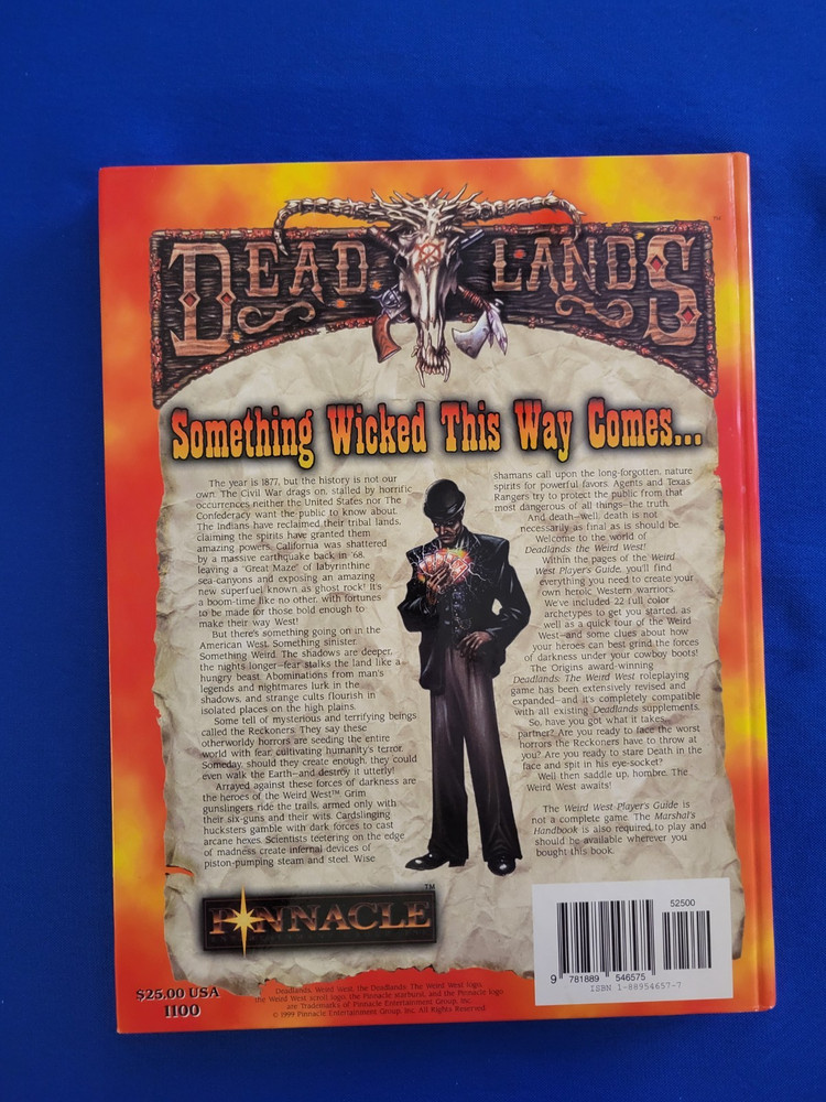 Wild West Player's Guide (HC) - Deadlands (1100)