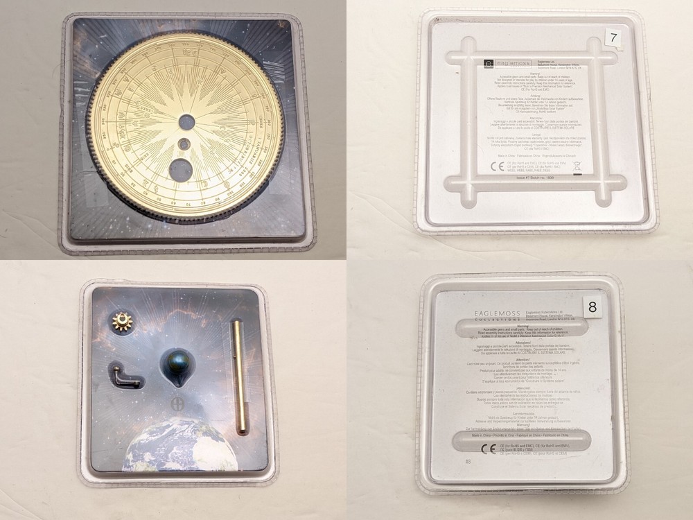 EAGLEMOSS Collections Precision Orrery / Mechanical Solar System | INCOMPLETE
