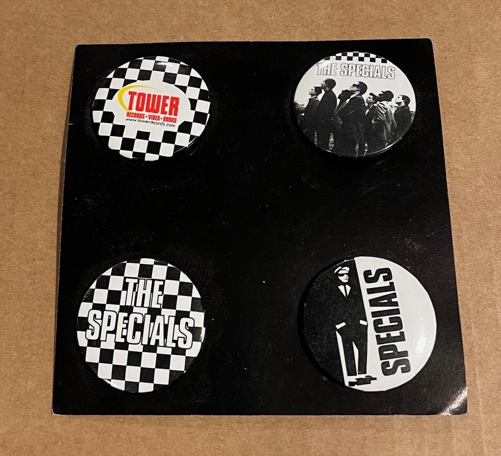 The Specials [Reissues] RARE promo button set '02