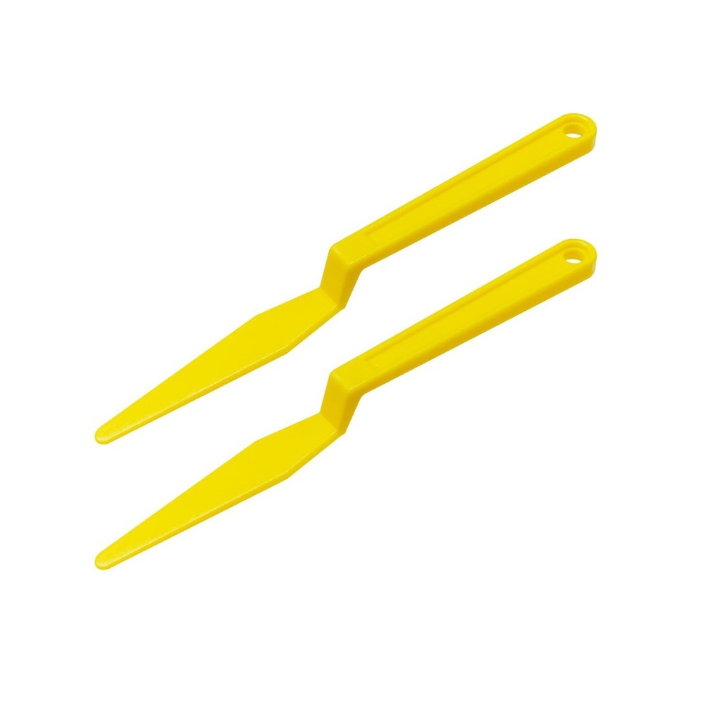 Car Window Tint Squeegee Tool, Plastic Long Handle Shank Corner Squeegee, Fle...