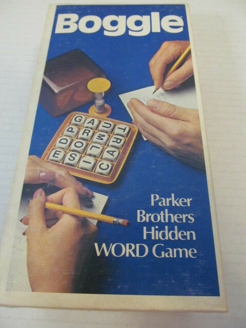 Parker Brothers Boggle Word Game 1976, Complete