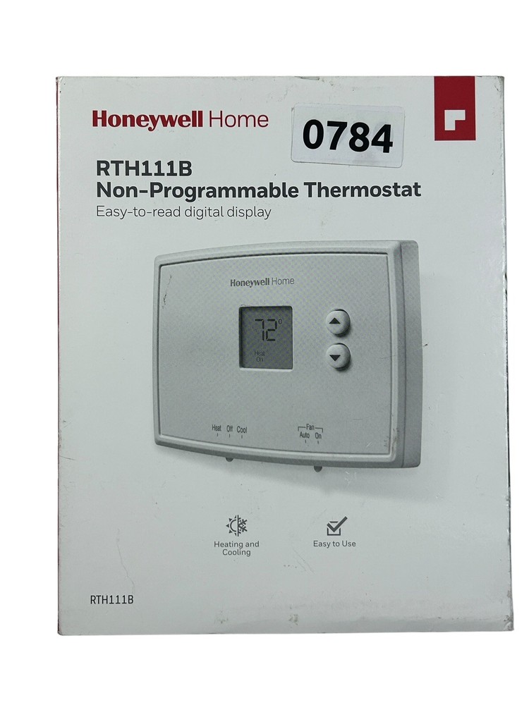 Honeywell Home RTH111B Non-Programmable Thermostat USED