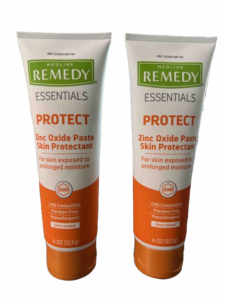 Remedy Essentials Zinc Paste Skin Protectant 4oz- 2 Pack- MSC092ZP04