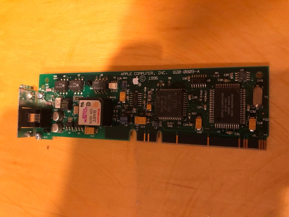  1996 Apple PowerMac 820-0809-A Internal Dial up modem 