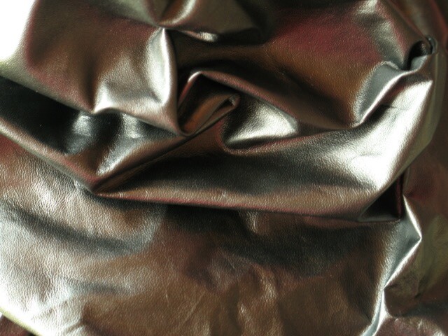Leather Hides Ultra Thin Soft Crush Black Bronze