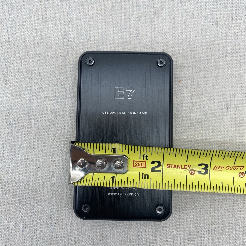FIIO E7 USB DAC Portable Headphone Amplifier - Untested - For Parts