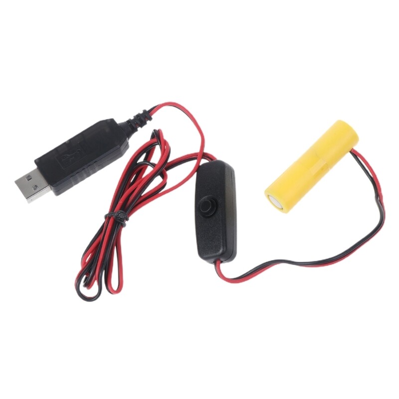 AA USB Power Supply Cable Replace 1.5V AA Batteries