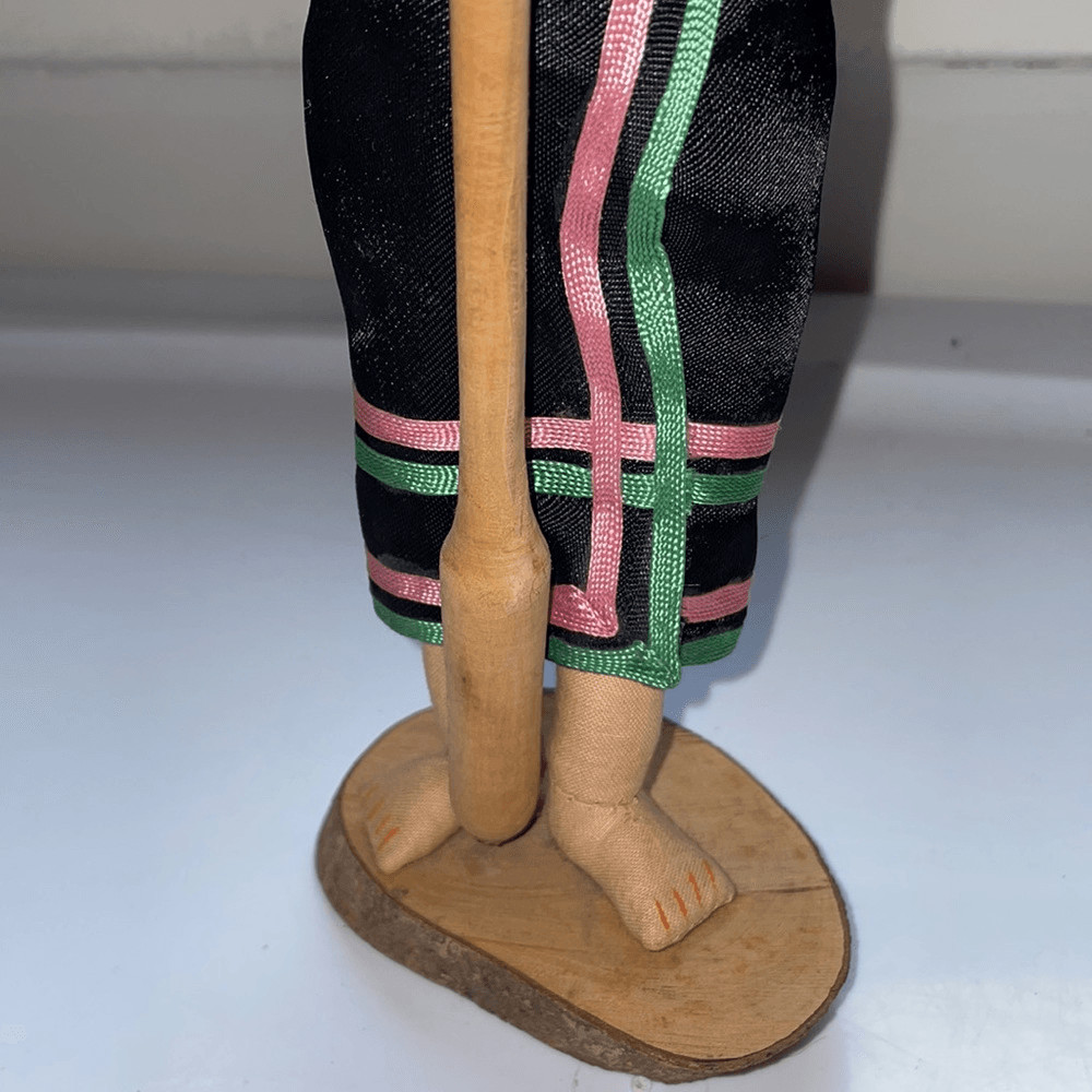 Vintage decorative Peruvian female doll