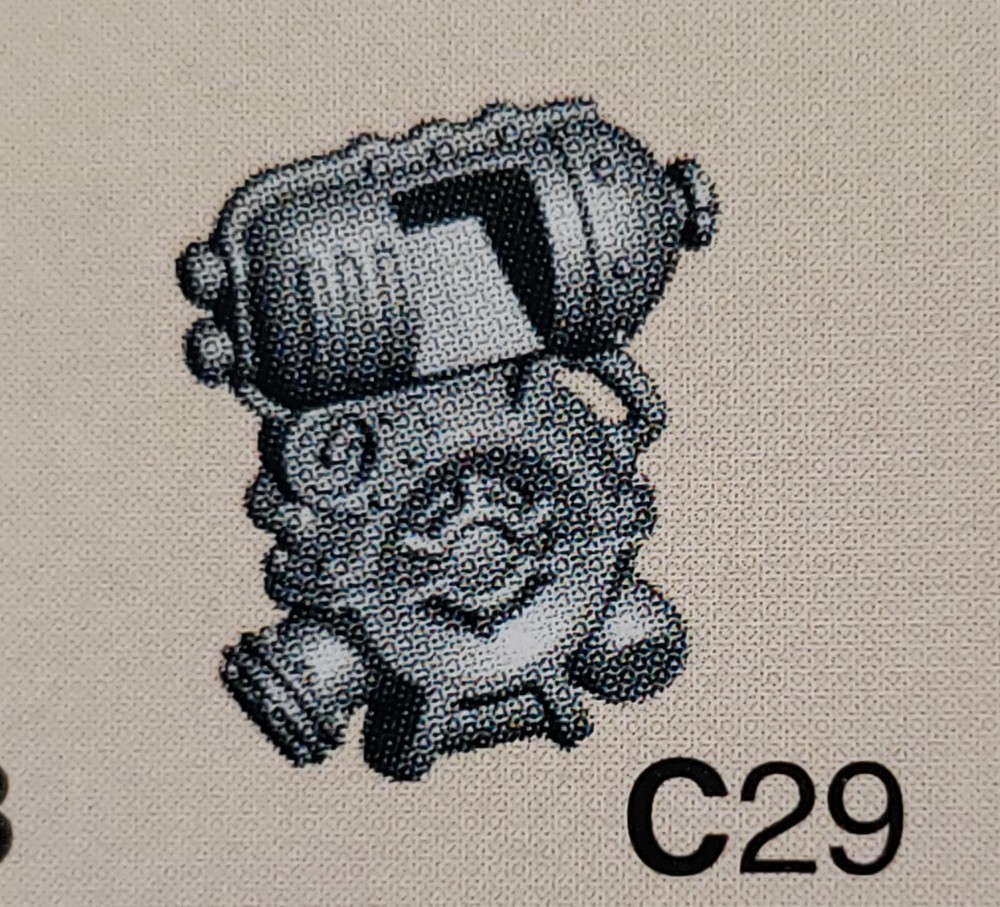 Warhammer Kharadron Overlords Bits Endrinrigger Power Backpack w Backvane #2932