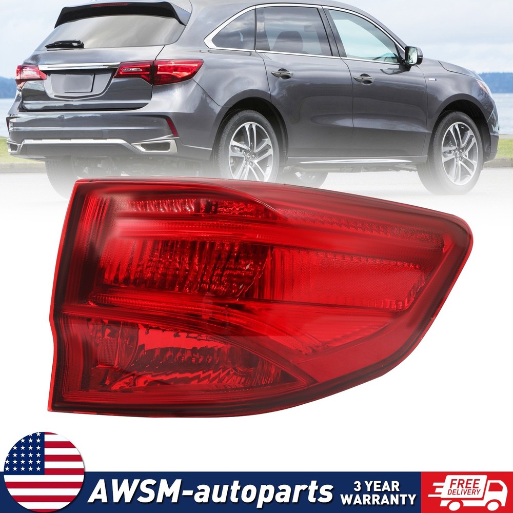 RIGHT FOR Acura MDX 2014-2020 Tail Light Brake Lamp Assembly LED Passenger Side