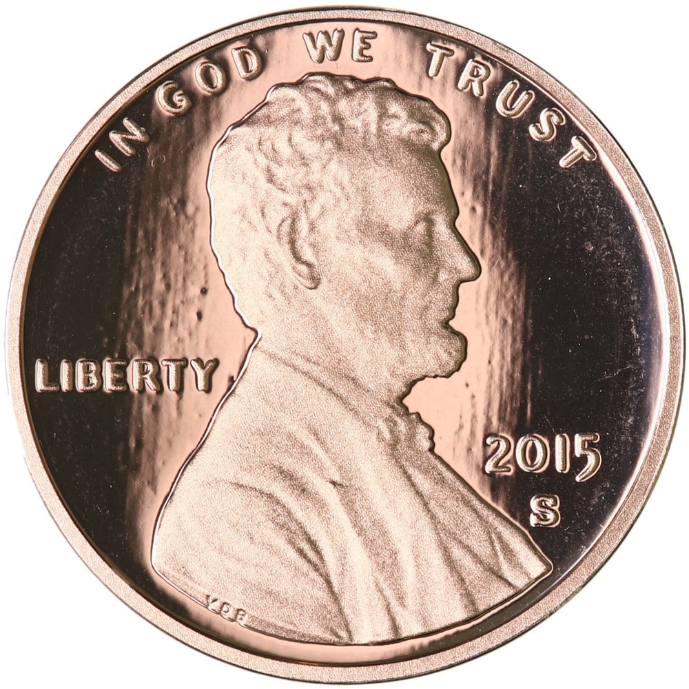 2015 S Lincoln Shield Cent Gem Deep Cameo Proof Penny