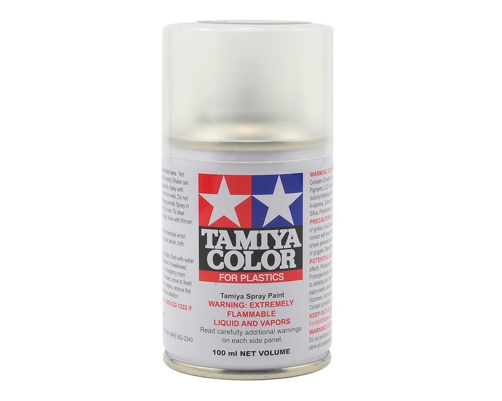 Tamiya TS-80 Flat Clear Lacquer Spray Paint (100ml) [TAM85080]