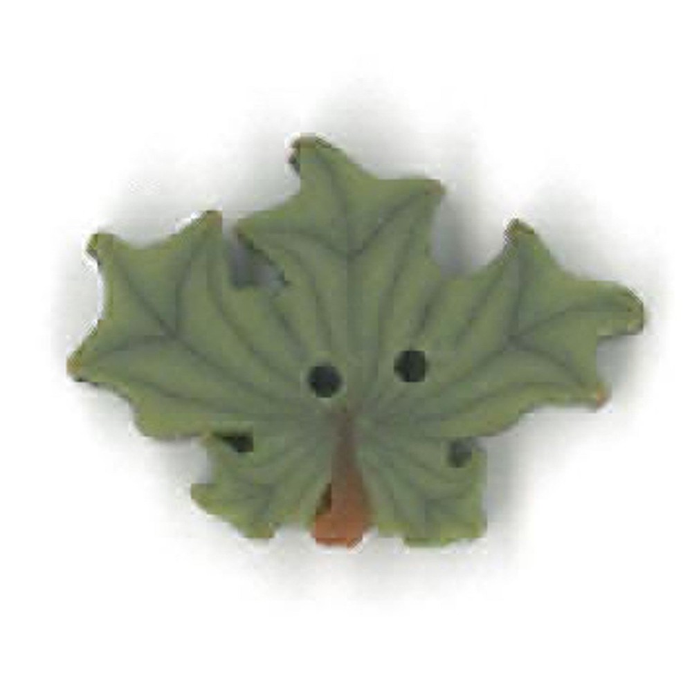 Pumpkin Leaf Buttons by Just Another Button Company