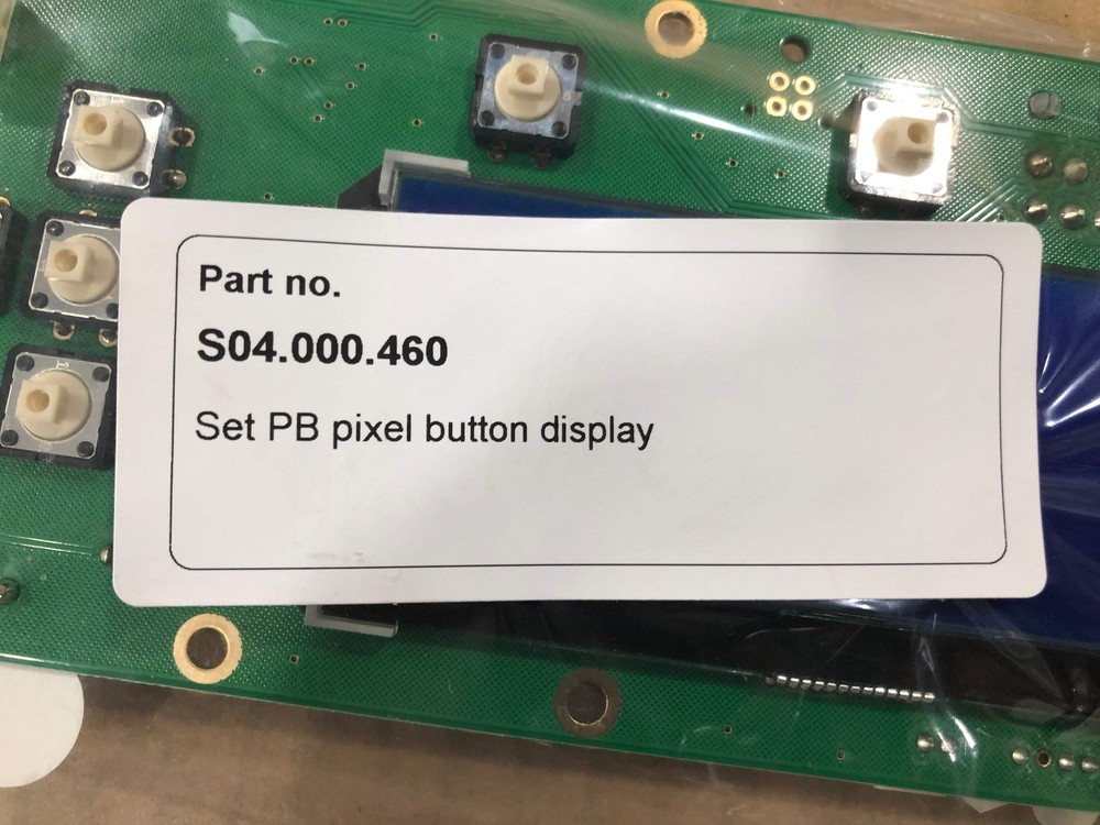EBMPAPST S04.000.460 PB PIXEL BUTTON DISPLAY CONTROL BOARD FOR ECO-KING BOILERS