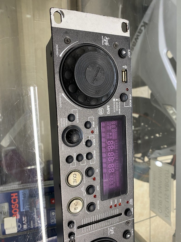 Technical Pro - Double CD With Gemini CDMP-2600 Professional DJ Rack Mount CD