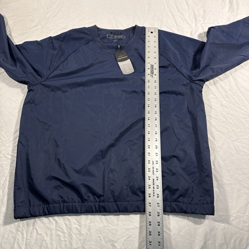 Greg Norman Weather Essentials Windbreaker Pullover Golf Men’s Large NWT