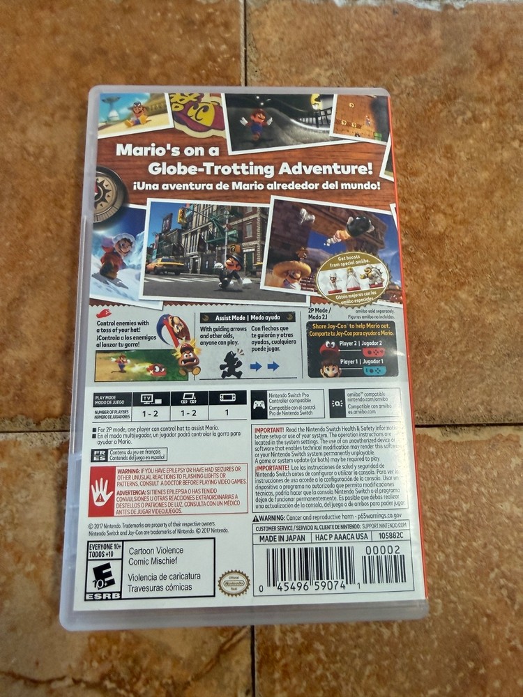 Genuine Nintendo Switch Replacement Game Cases Used With Artwork