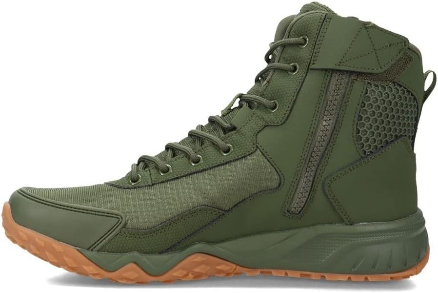 FILA MENS ZIP BOOTS CHASTIZER GREEN