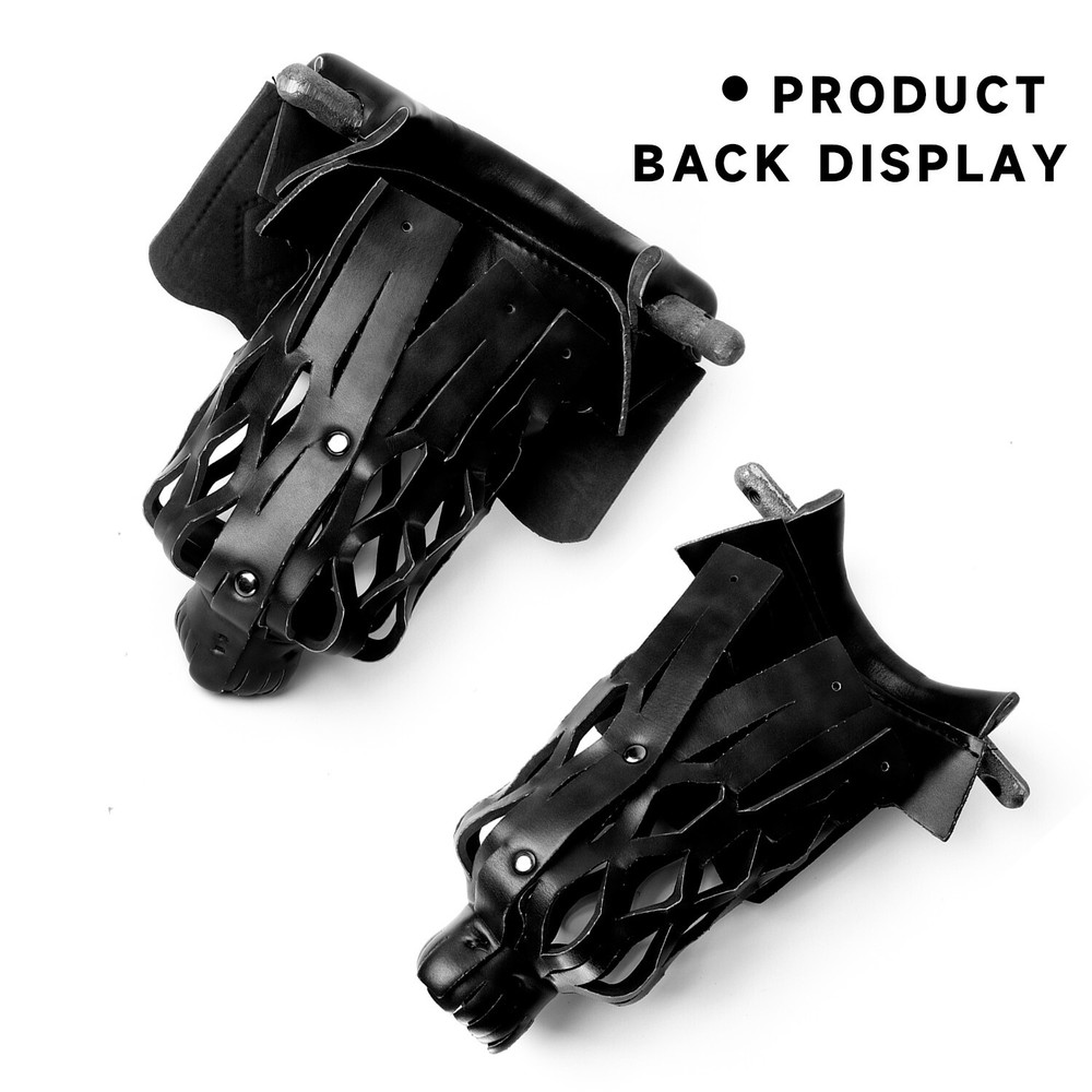 Set of 6 PU Leather Billiard Pool Table Pockets. Replacement Web Drop Bag Set