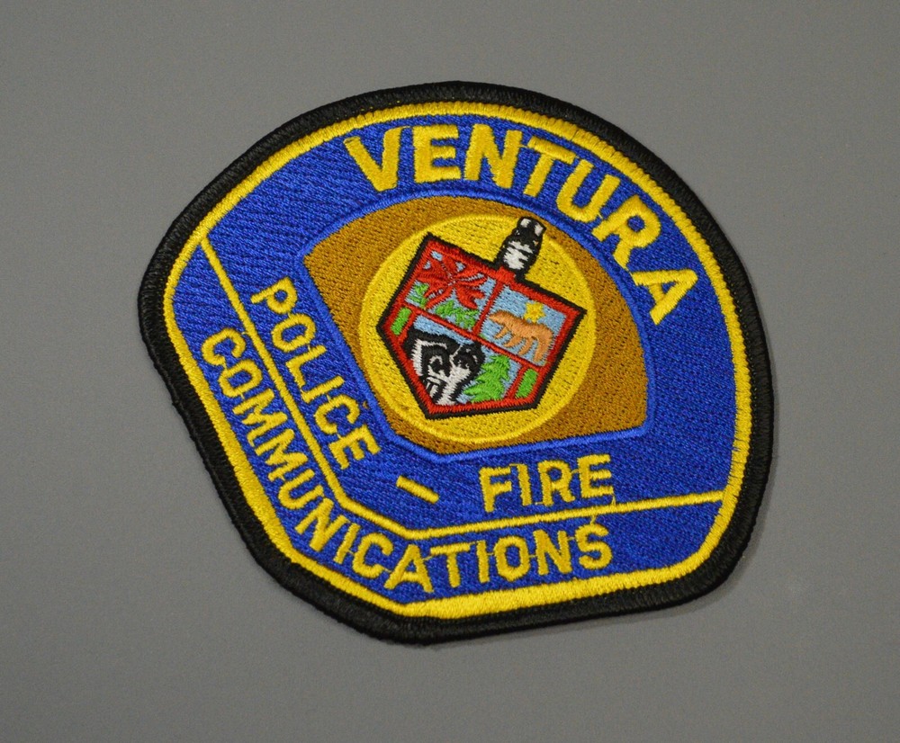 Ventura California Police Fire Communications Patch ++ Mint CA