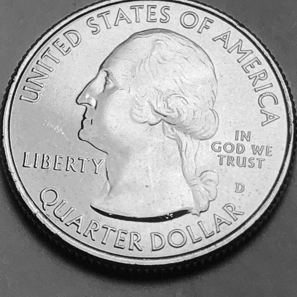 2014 D Washington quarter ATB Virginia Shenandoah from mint roll
