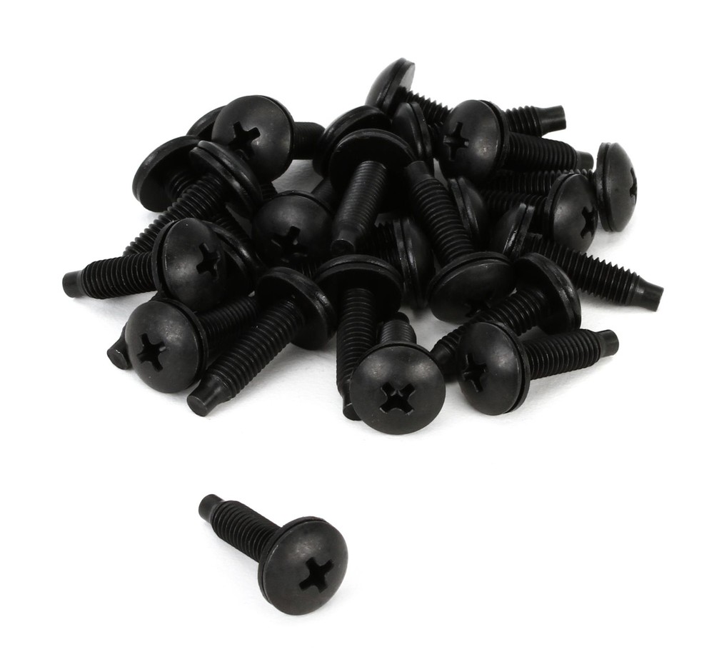 Middle Atlantic Products HPS Rack Screws, 25-pk (2-pack) Bundle