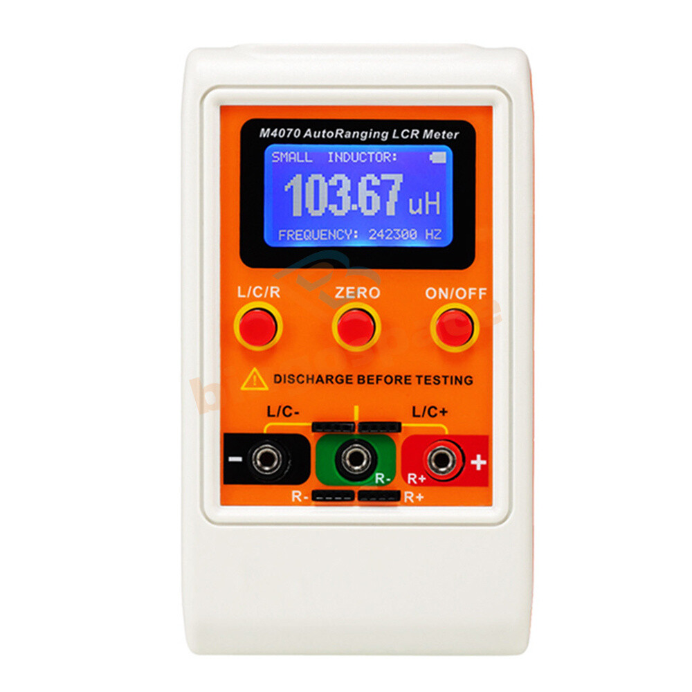 M4070 Handheld LCR Meter Auto Ranging Capacitance Inductance Resistance Tester