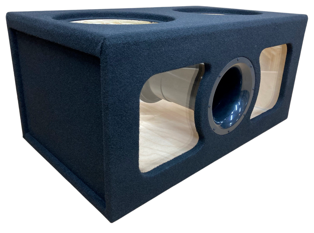 Custom Ported Sub Box Enclosure for 2 12" Image Dynamics IDMAX IDMAX12V4 Subs