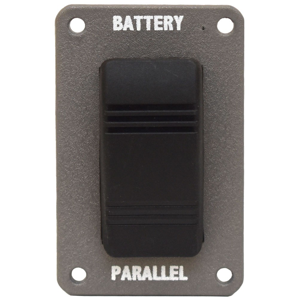 Cruiser Yachts Boat Battery Parallel Rocker Switch Panel | Gray