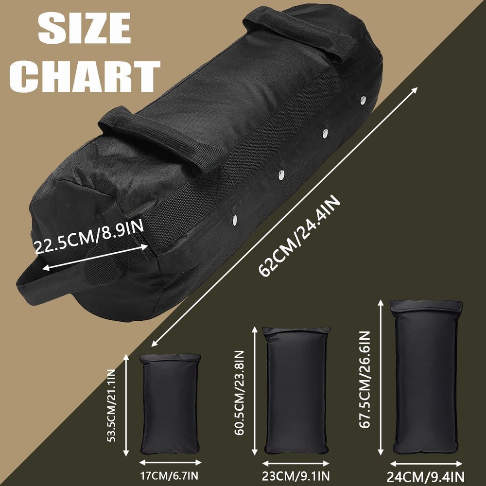 Adjustable Workout Sandbag for Weight Training, Cross Training, Strength Fit