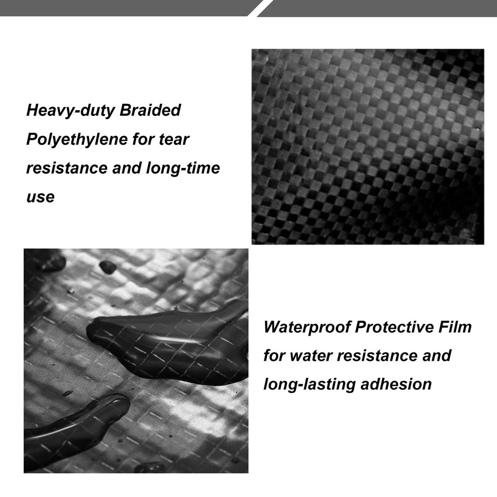PlusRoc RV Underbelly Material Tape Waterproof Flex 6'' x 20'