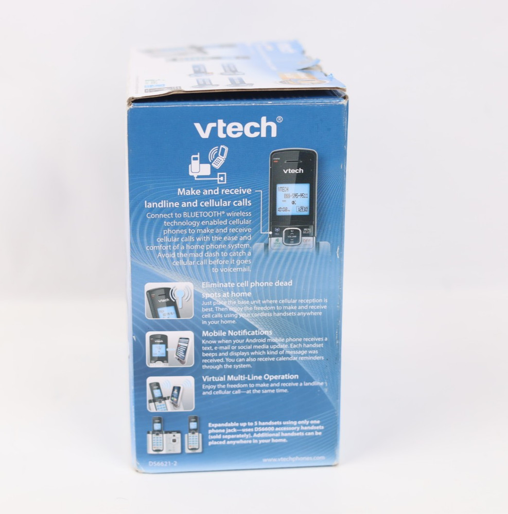VTech DS6621-2 Answering System 2-Cordless Handsets u569