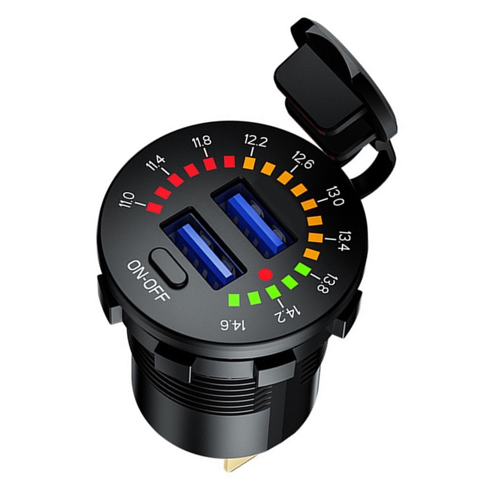 Innovative 45W Fast Charge Socket with LED Indicator for Enhanced Safety