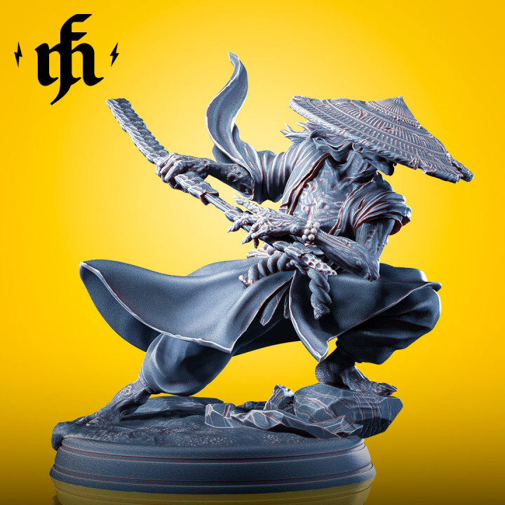 Katsuro by Midas Forge | D&D | DnD | Miniature | Print on Demand