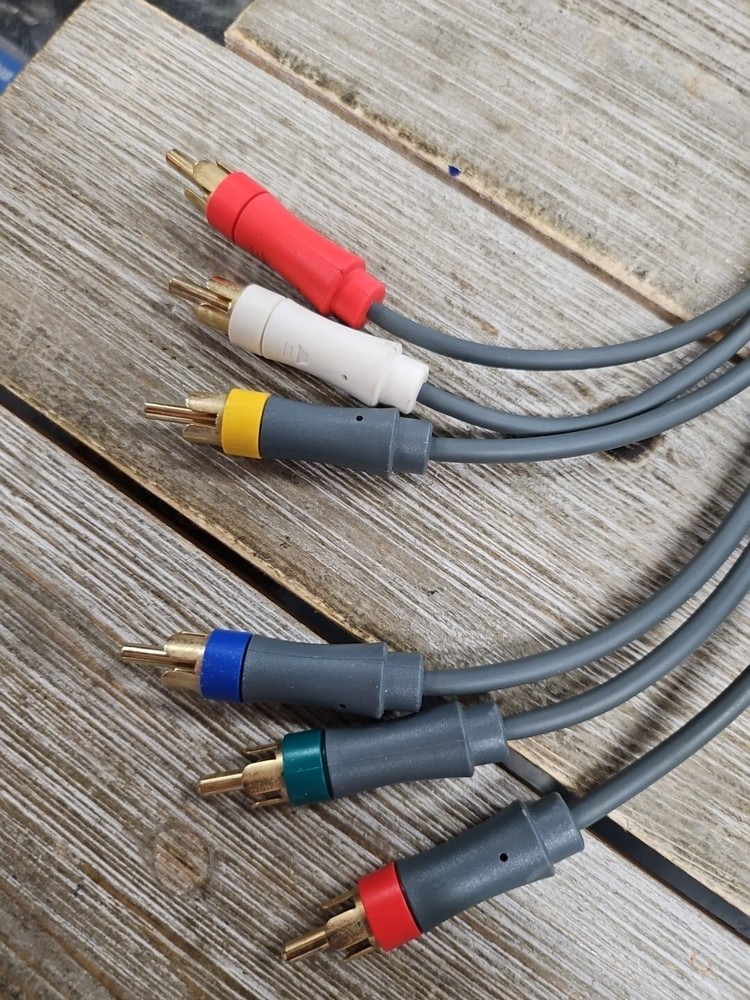 Microsoft Xbox 360 Console Component HD TV AV Cable Wire