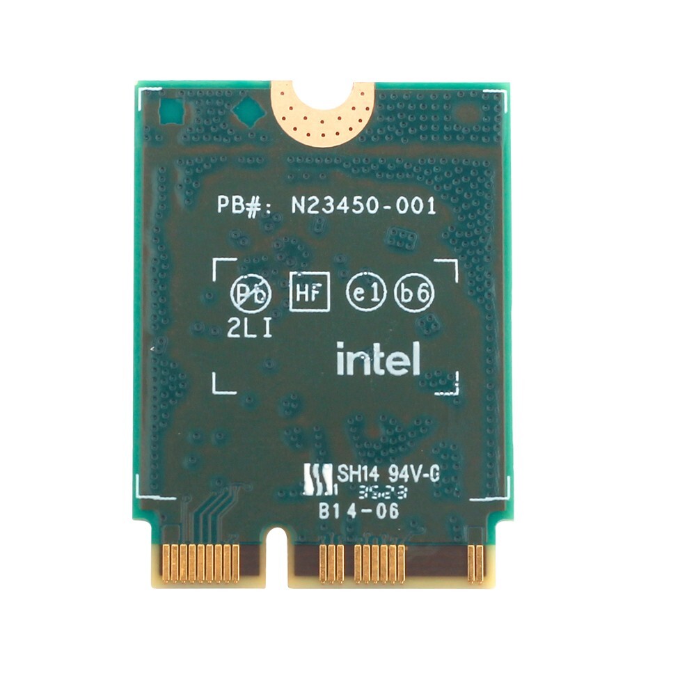 Intel BE200 WiFi 7 M.2 Key E Wireless Card Tri-Band Bluetooth5.4 Network Adapter