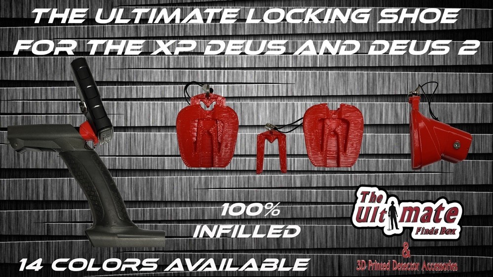 XP Deus & Deus 2 Ultimate Locking shoe.